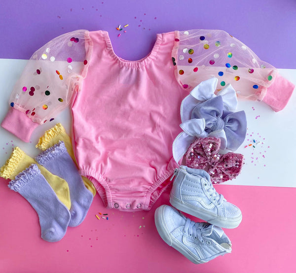 Confetti Leo- Pink