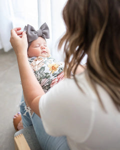 Gray "Chandler" Headwrap