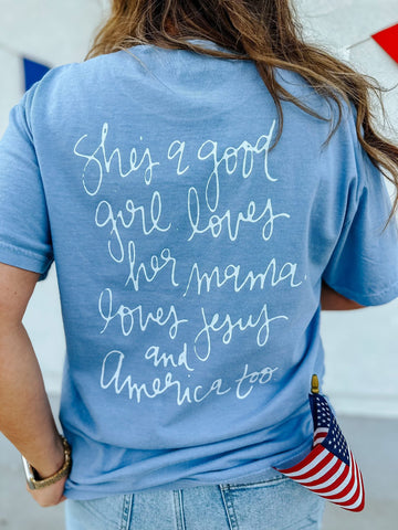 Love Jesus & America Tee