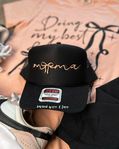 Mama Embroidery Hat