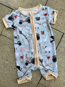 Farm life Bamboo Romper