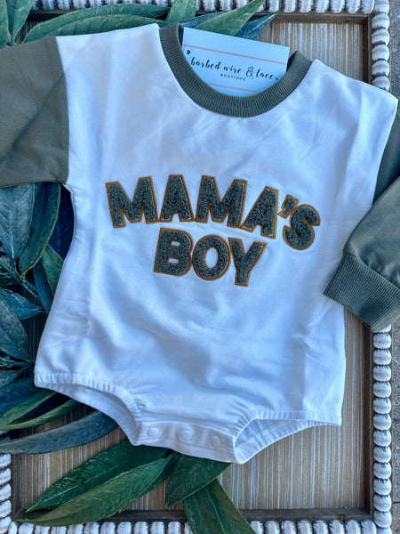 Mama's Boy Romper (2 colors)