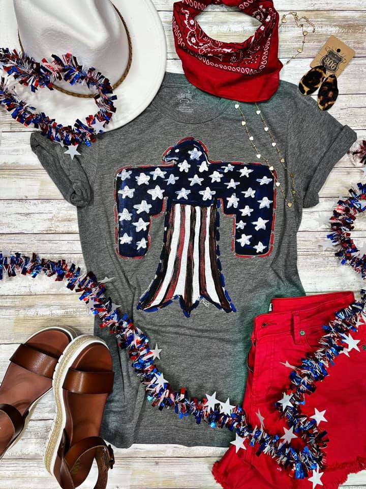 Callies Patriotic Thunderbird Tee
