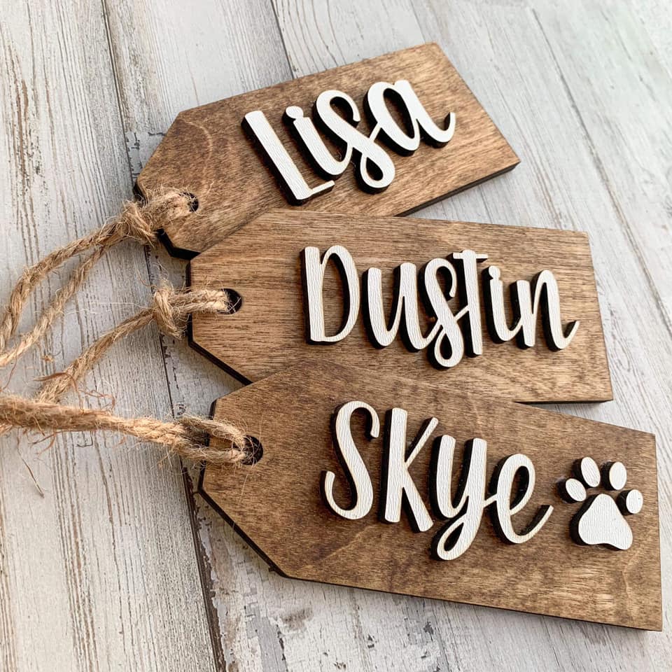 Custom Stocking Tags