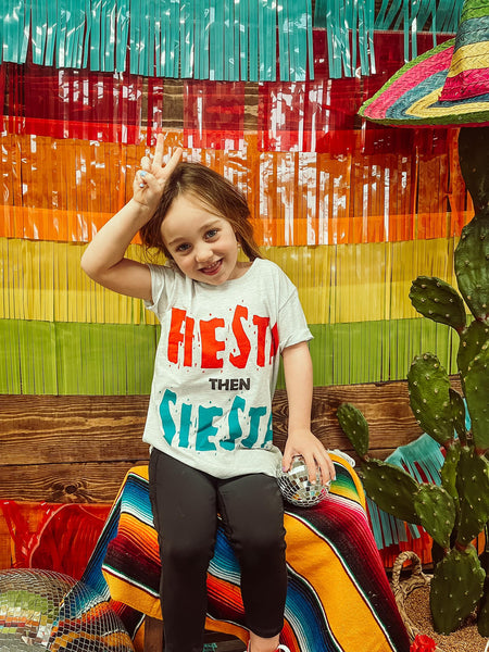 Fiesta THEN Siesta Mommy & Me Tee