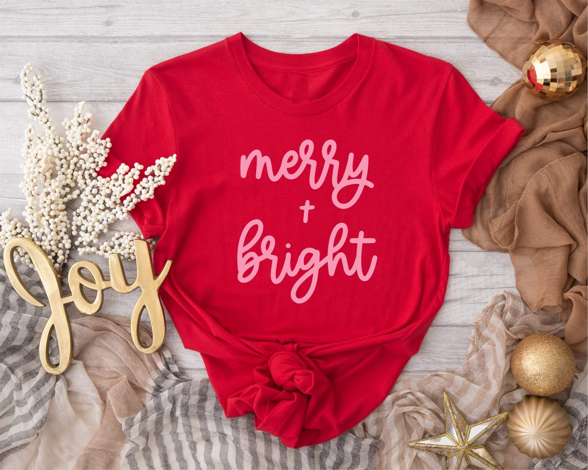 Merry and Bright Tee