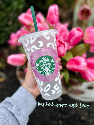 Girl Mom Fuel Tumbler
