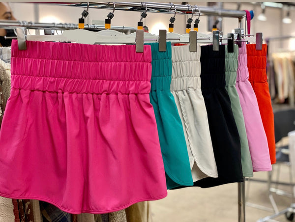 Basic Yoga waistband shorts