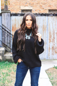 Linden Black Sweater