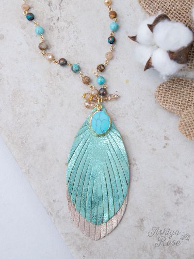 Light as a Feather Necklace
