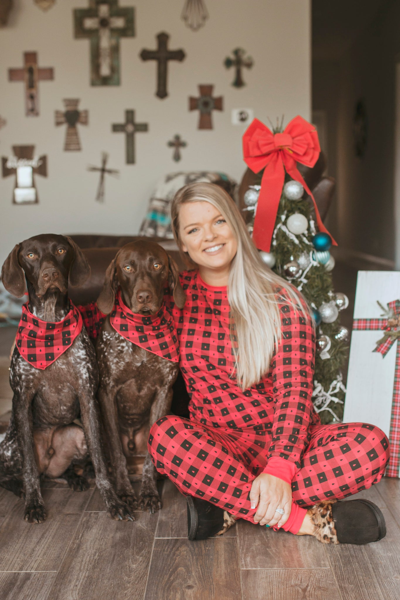 Buffalo Plaid Lounge Set