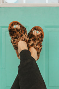 Slumber Slipper- Leopard