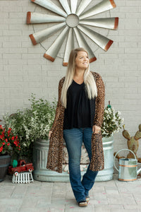 La Grange Leopard Cardigan