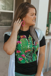 Cactus Blossom Tee