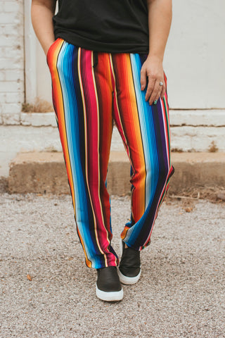 Mexico City Serape Joggers
