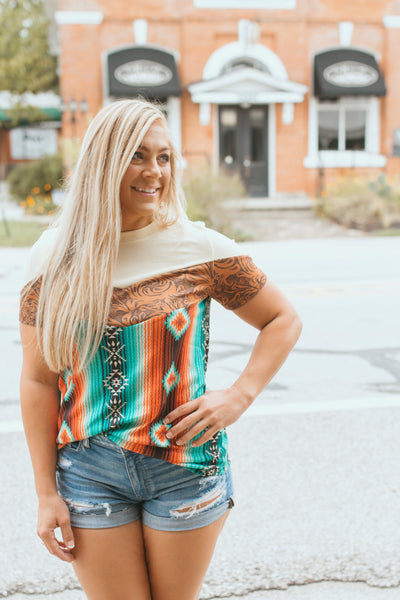 Floral Fall Tee