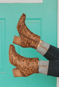 Tobin Leopard Bootie