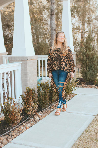 Let's talk about it Hi-Lo Top