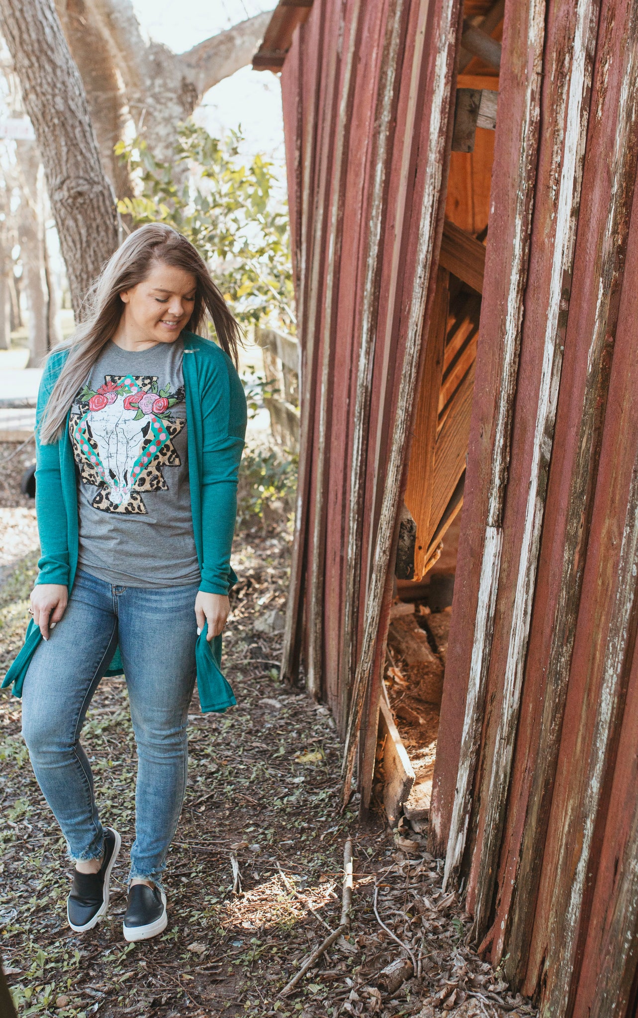 Teal Hacci Cardigan