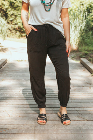 Mineral Washed Joggers