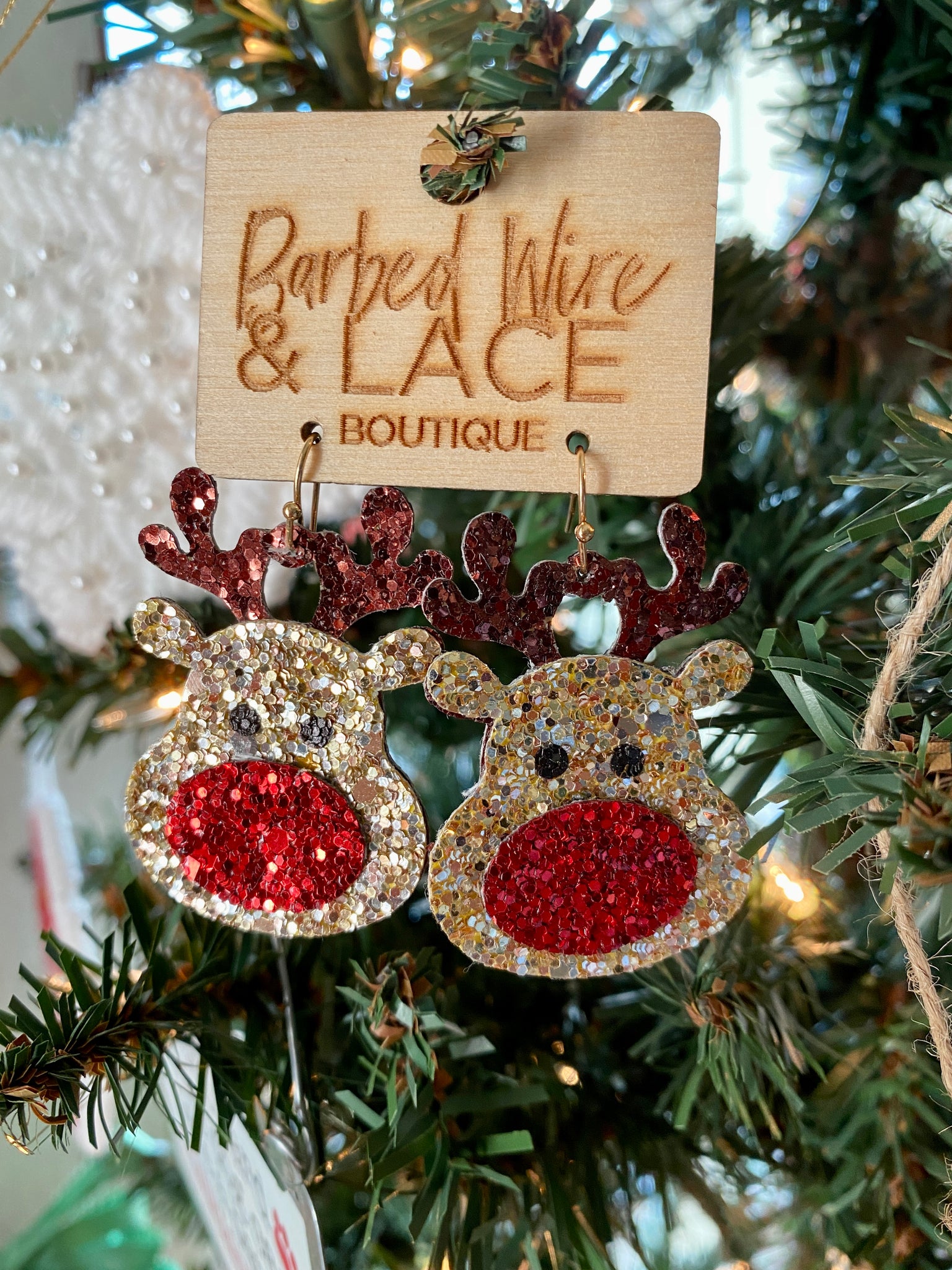 Reindeer Earrings