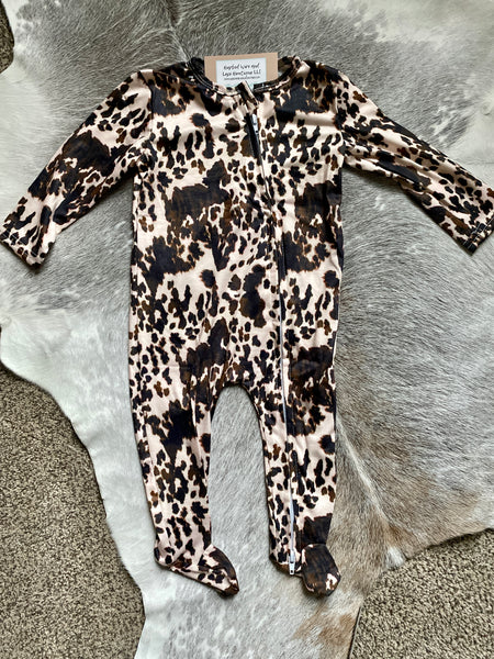 Brown Cowprint Boys and Girls Items