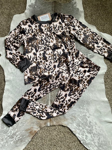 Brown Cowprint Boys and Girls Items