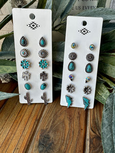 Fort Davis Turquoise Stud packs