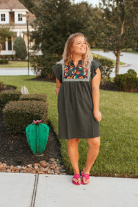Olivia Embroidered Dress