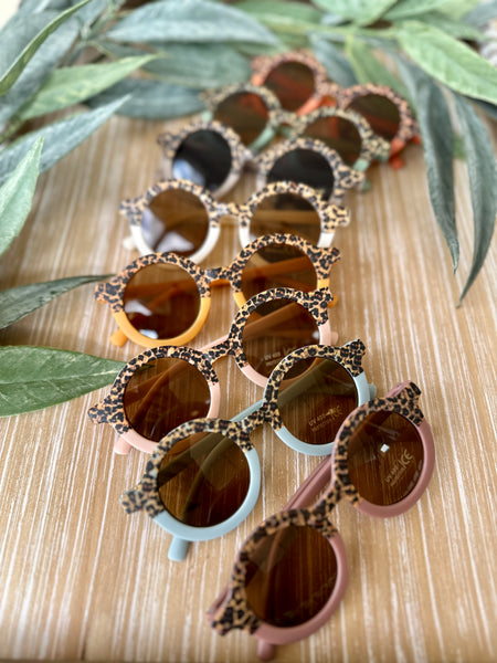 Kids Leopard Sunglasses