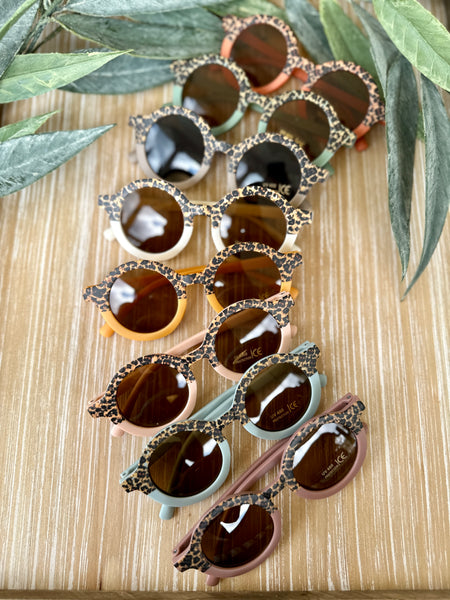 Kids Leopard Sunglasses