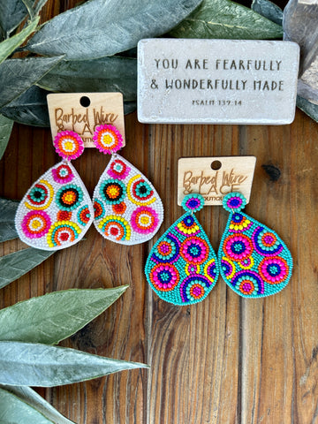Spring Floral Earrings