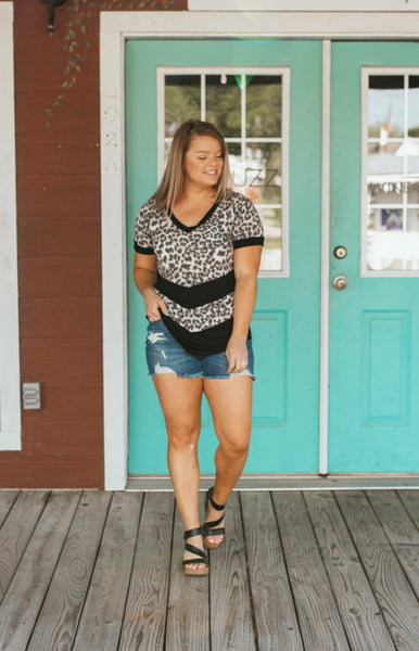 Taylor Cheetah Top
