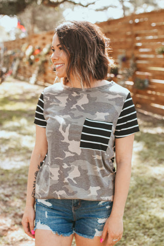 Midland Camo Top