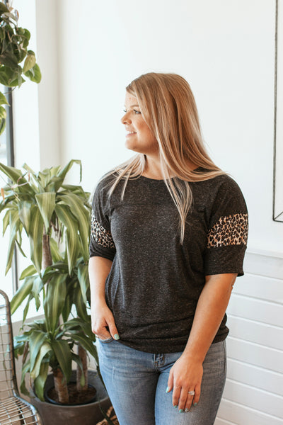 Mae'Lee Charcoal Top