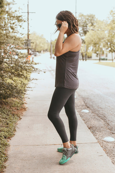 Stretch the Limit Leggings (Charcoal)
