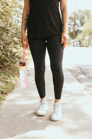 Stretch the Limit Leggings (Black)