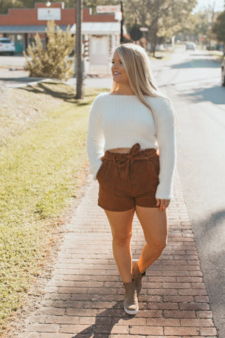 Good Intentions Crop Sweater