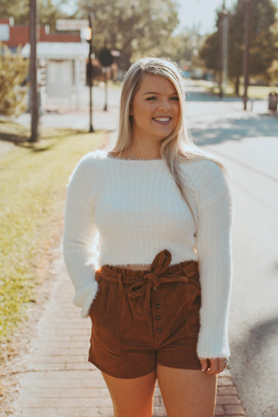 Good Intentions Crop Sweater