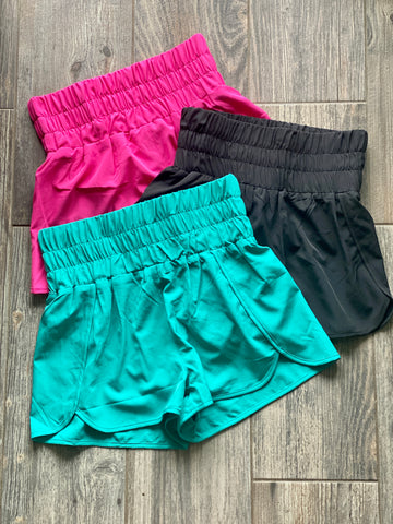 Basic Yoga waistband shorts