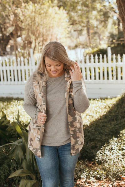 The Teddy Vest (Camo)