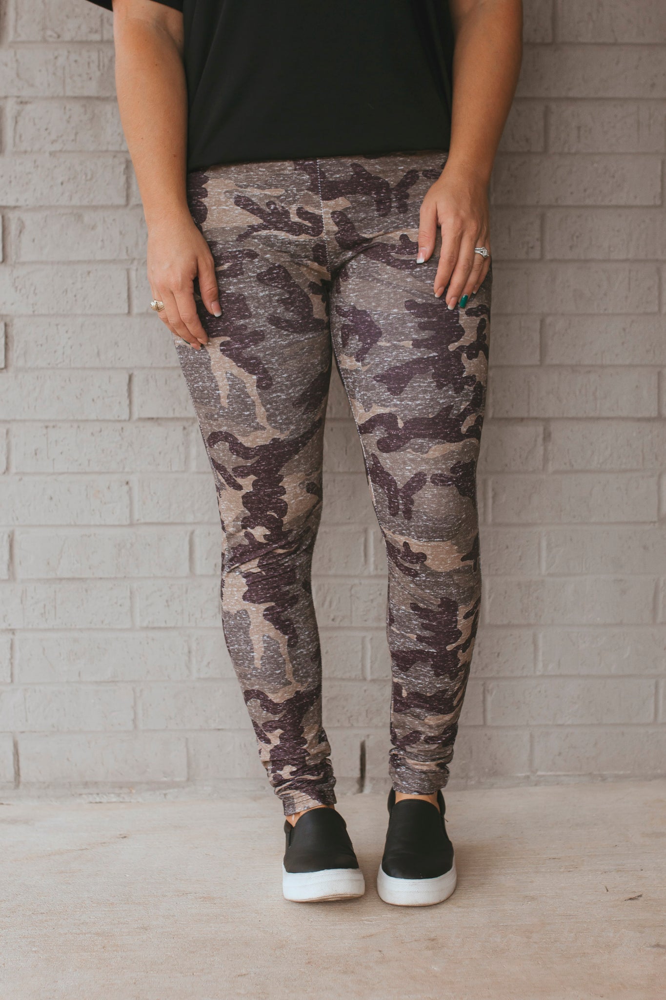 Vintage Camo Leggings