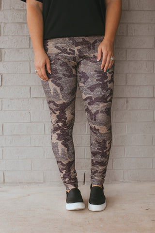 Vintage Camo Leggings
