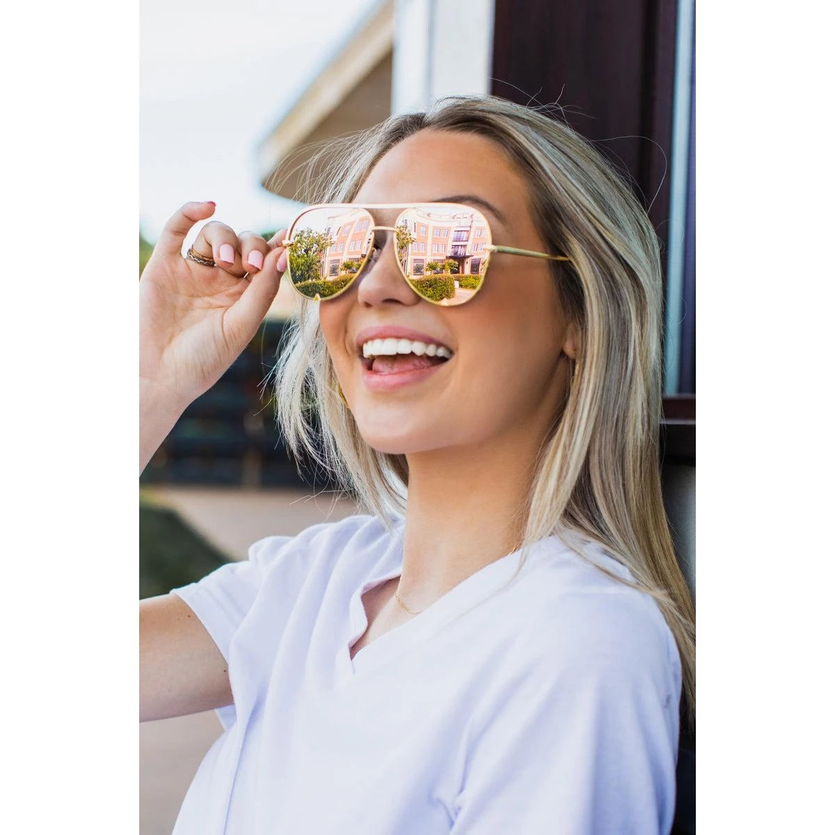 Larisa Aviator Sunglasses