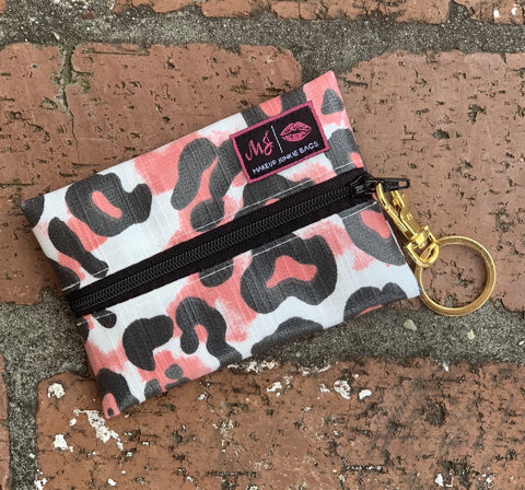 Pink Cheetah Micro (Black Zipper)