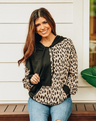 Split between the lines pullover