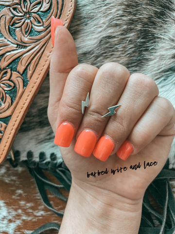 Lightening Bolt Studs