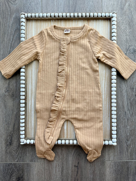 Annalise Footie (Tan)