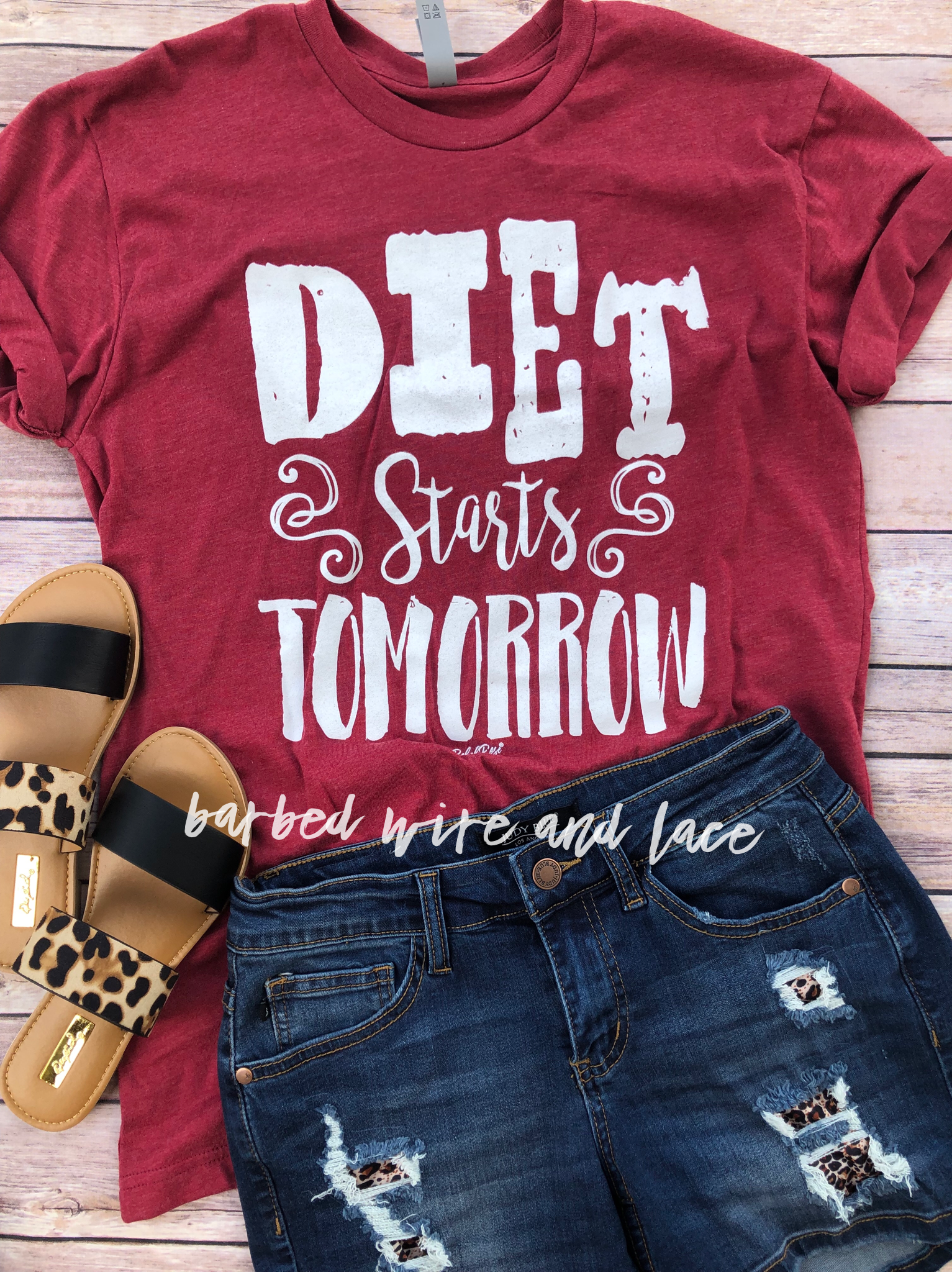 Diet Starts Tomorrow Tee