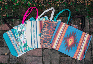 The Jennings Canvas Totes (5 Colors)
